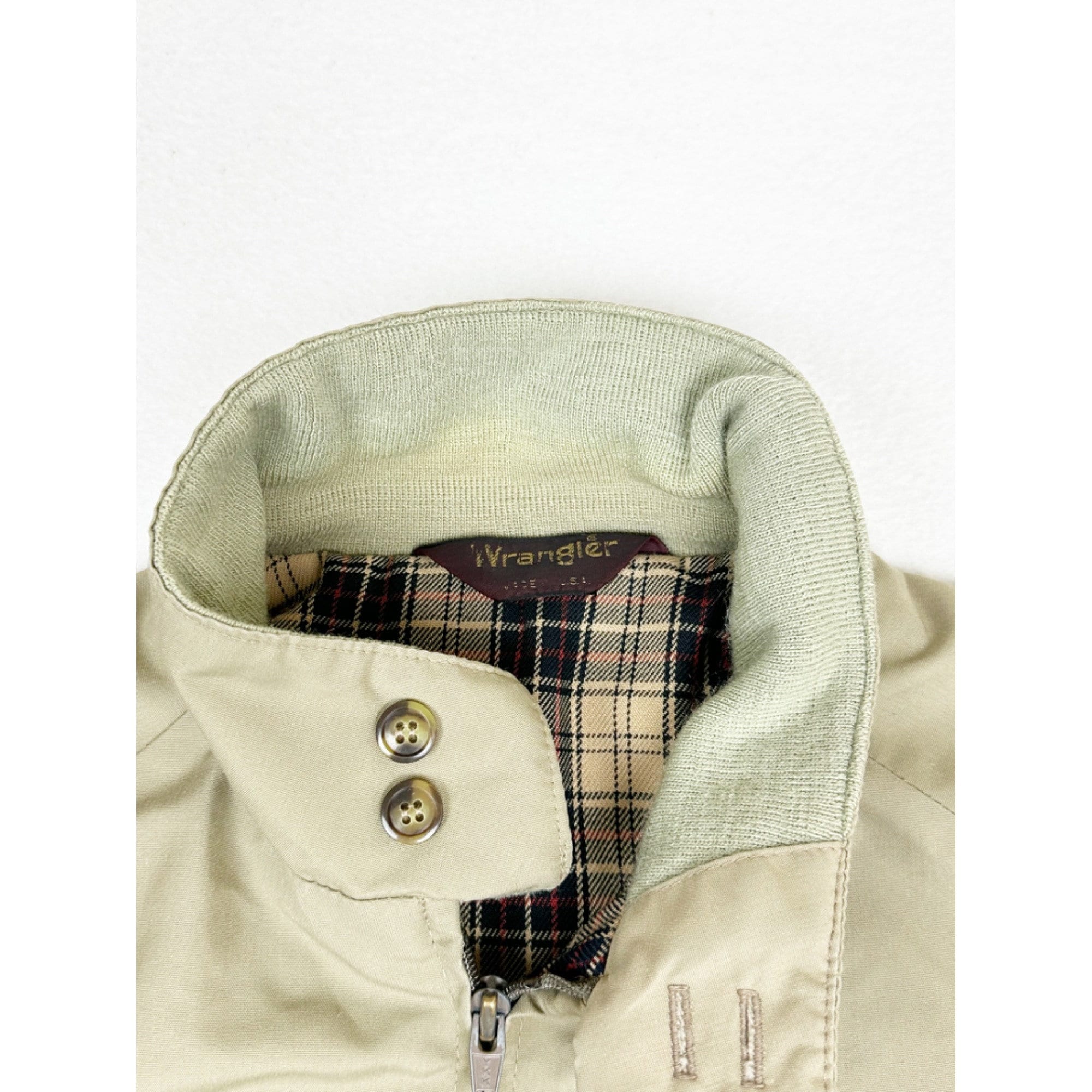 nm-1590.Wranglerラングラー80's BOA RANCH COAT Vintage 70's 80's Wrangler Denim Jacket M Honeycomb Fade