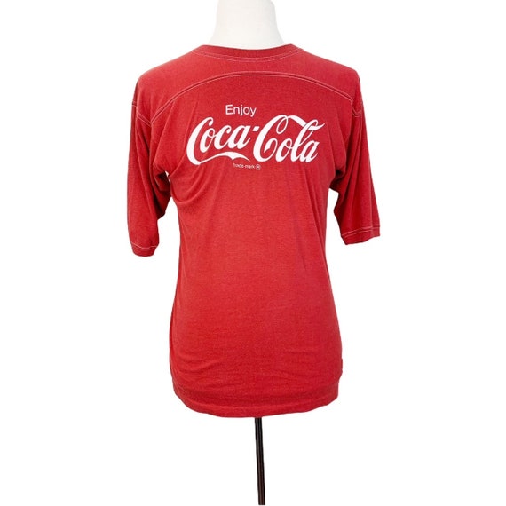 Vintage Cocoa Cola T-Shirt Red Coke Large Jersey … - image 1