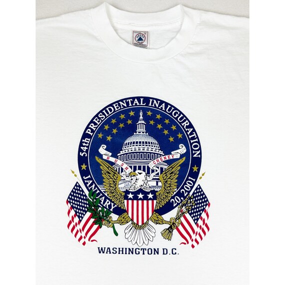 Vintage 2001 George Bush Richard Cheney T-Shirt X… - image 3
