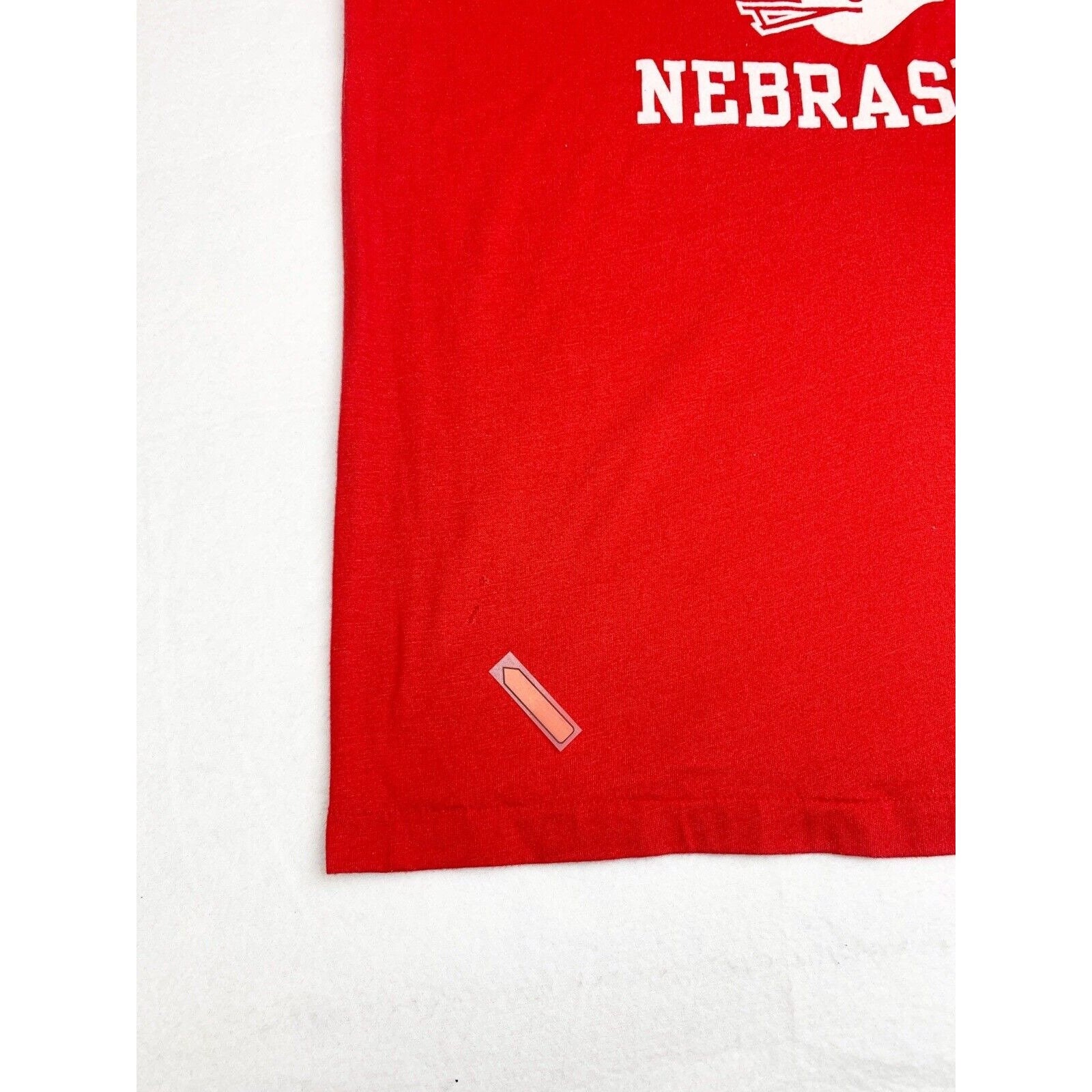 SavageBerries Vintage 1997 Nebraska University College T-Shirt XL Red Long Sleeve NCAA