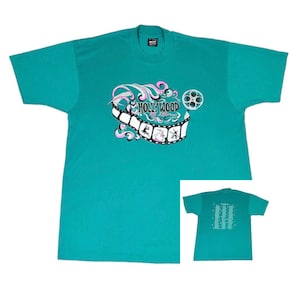 Vintage 90er Hollywood On Ice Tourist T-Shirt XL grün Single Stitch