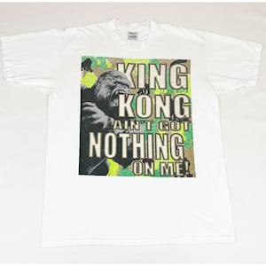 Vintage Y2K King Kong Aint Got Nothing on Me 3XL Tall Training Day Movie Hip Hop
