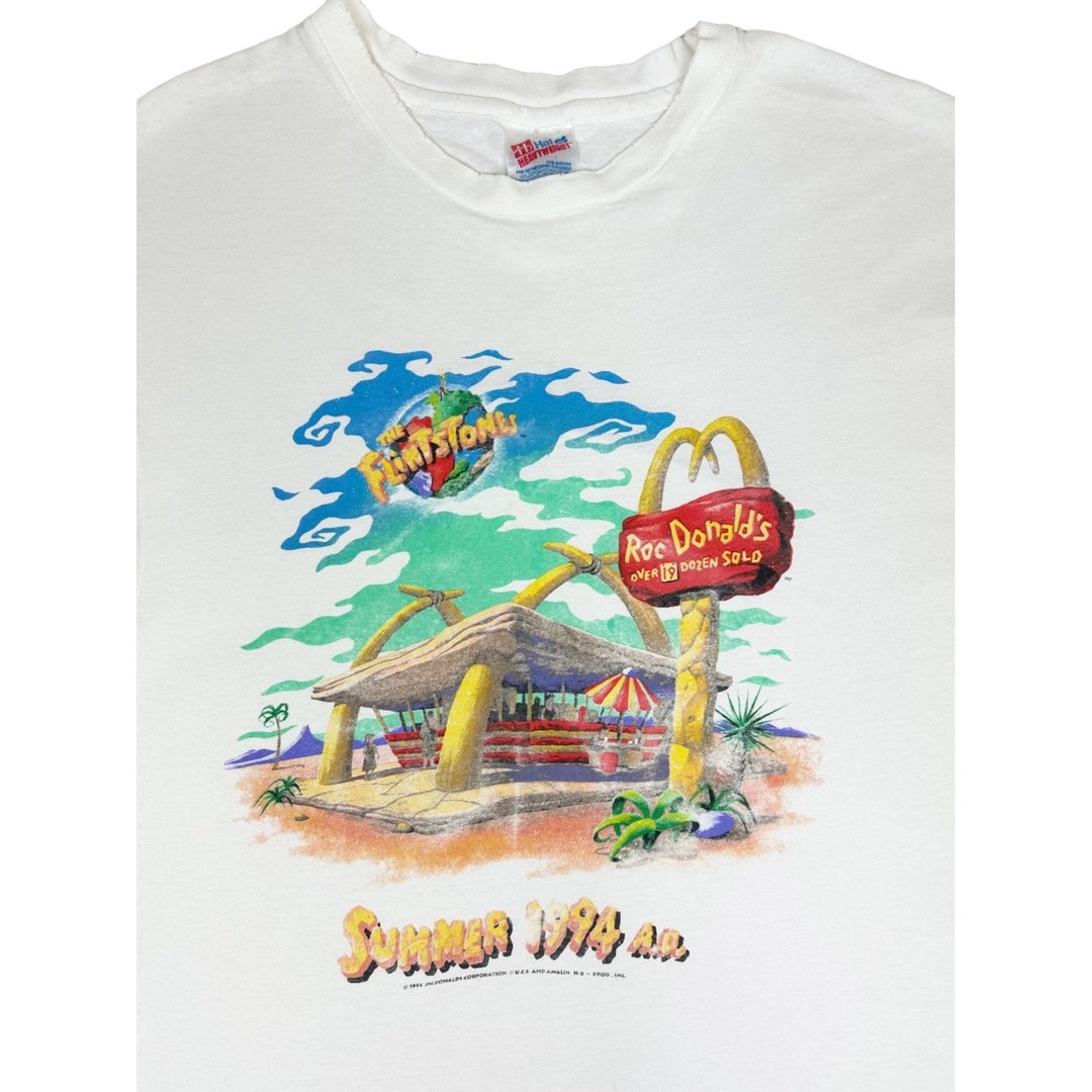 ブチヘッド　マクドナルド ドナルド フット ヴィンテージTシャツ il_1080xN.5167605157_q91p.jpg