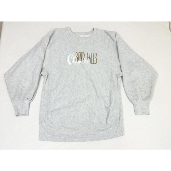 Vintage Champion Sweatshirt XL USA Made Reverse Weave Sioux Falls 