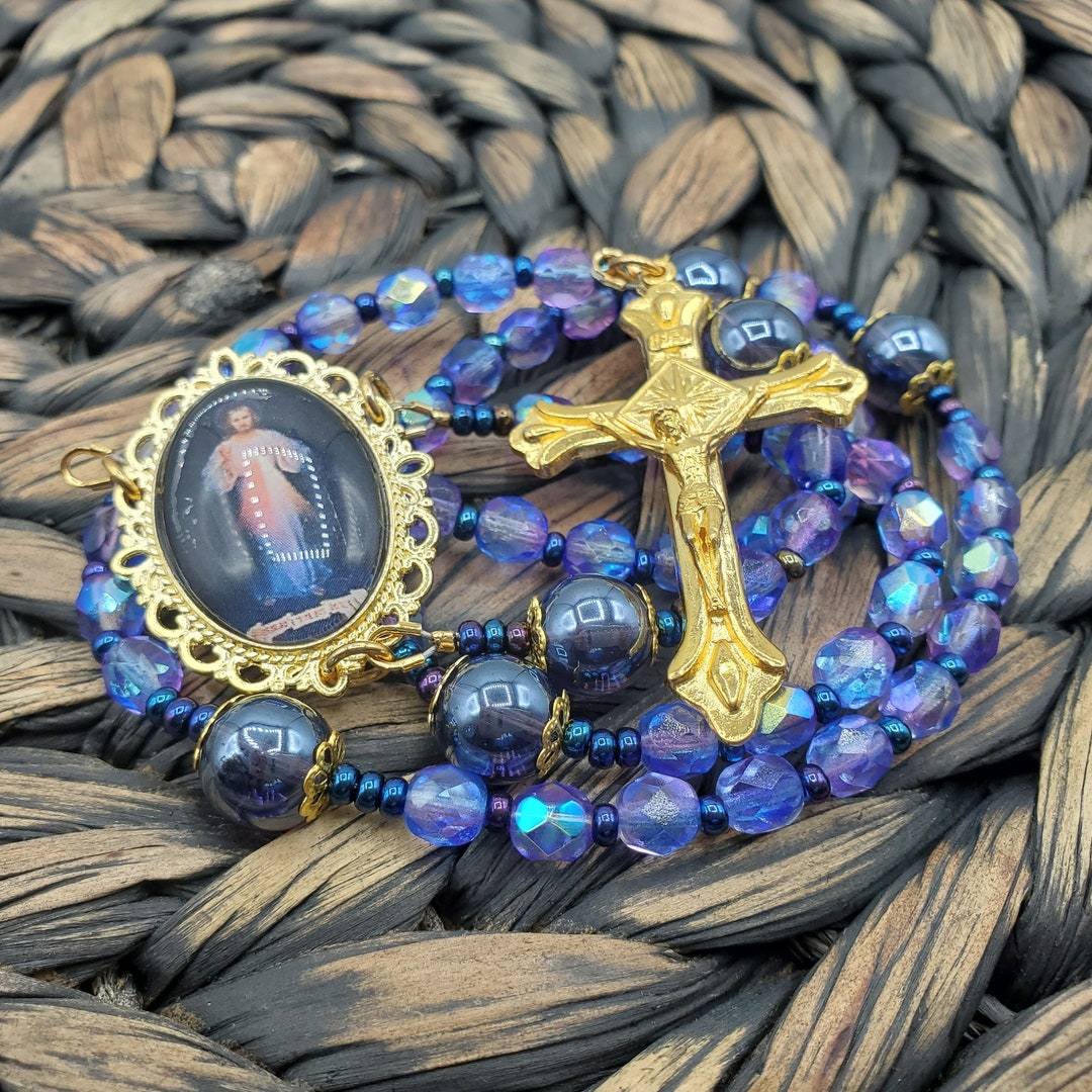 Divine Mercy Gifts Divine Mercy Rosary Handmade Catholic Gifts Handmade ...