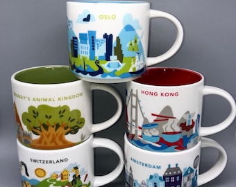 Starbucks Collector Series Black & White Boston City Skyline Starbucks Collector Series Black & White Boston City Skyline
