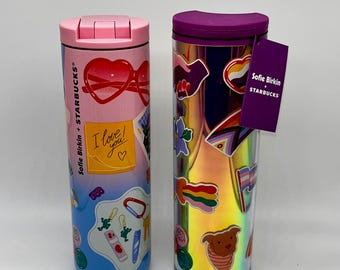NEW 2024 Sofie Birkin Starbucks PRIDE Summer Cup Tumblers - Choose One -  Etsy