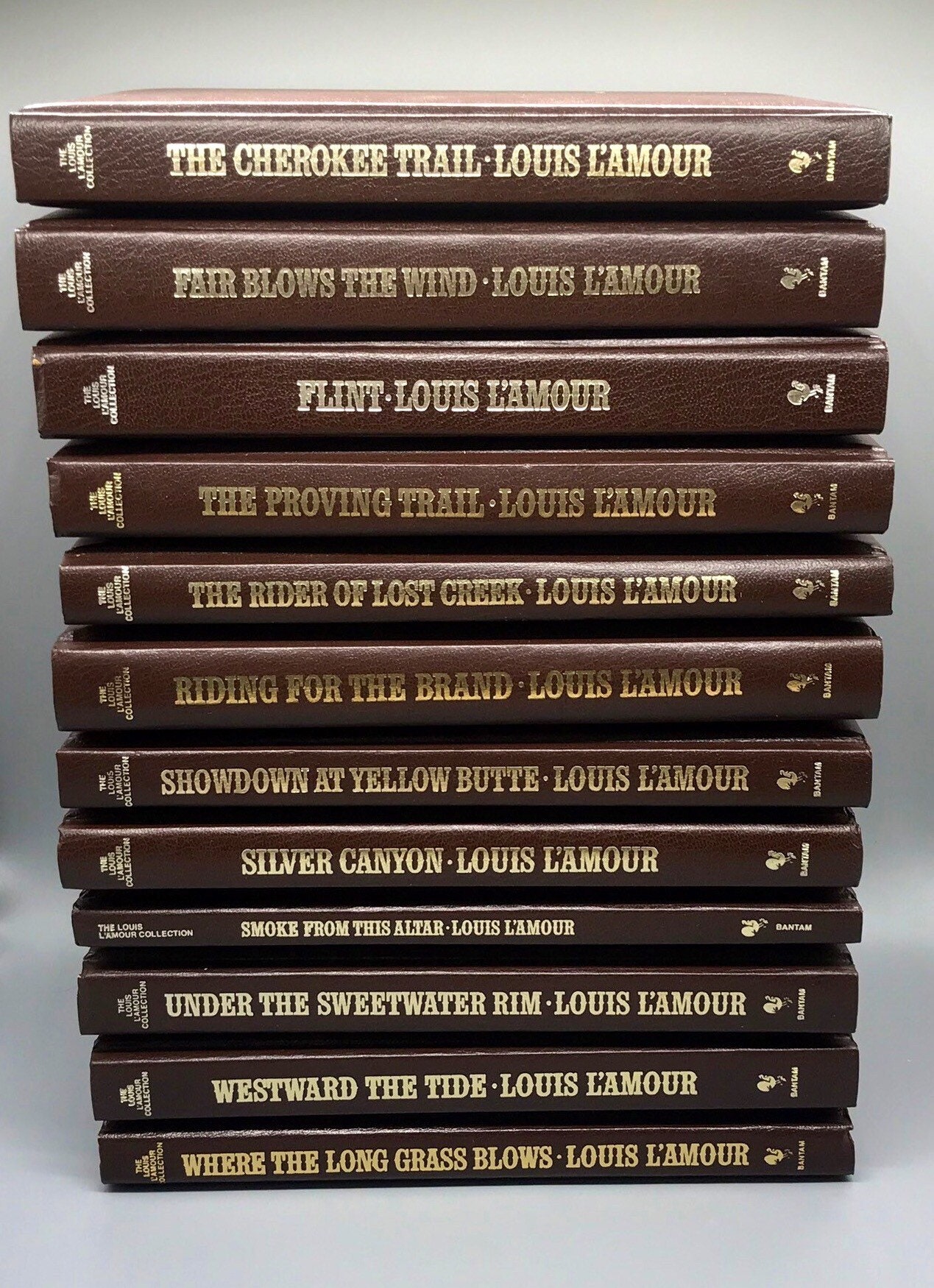 The Louis L'amour Collection * Book Hardcover Set Excellent Condition