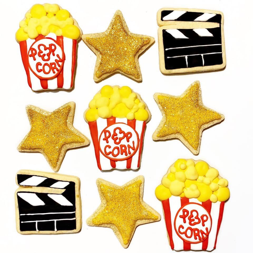 Popcorn Sugar Cookies set Etsy