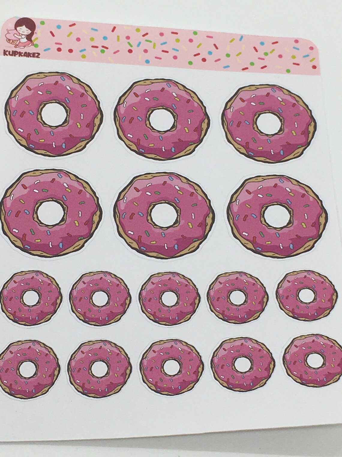 Pink Sprinkle Donut Duff Beer Character Cartoon Simpsons Etsy