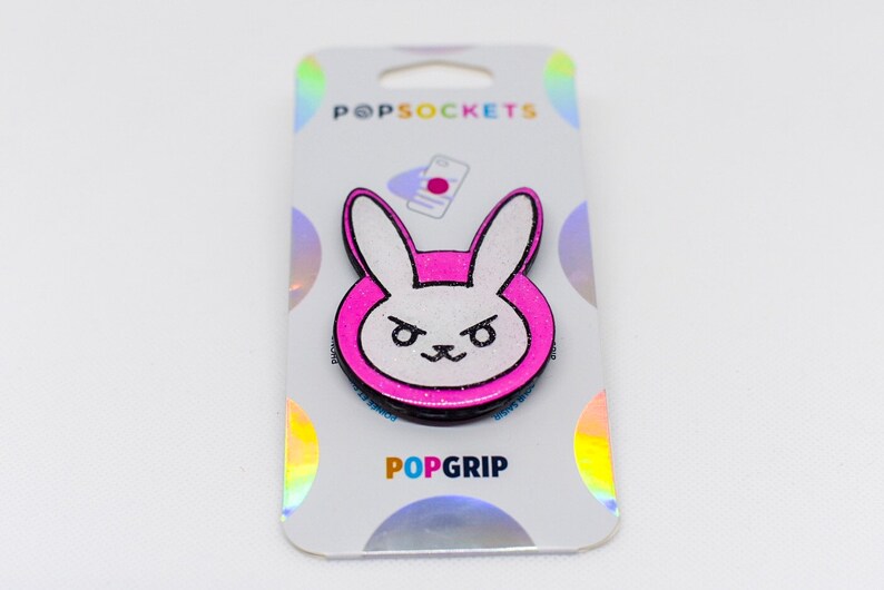 Overwatch Blizzard D.va Hana Song Inspired Phone Grip Popsocket Holder Stand
