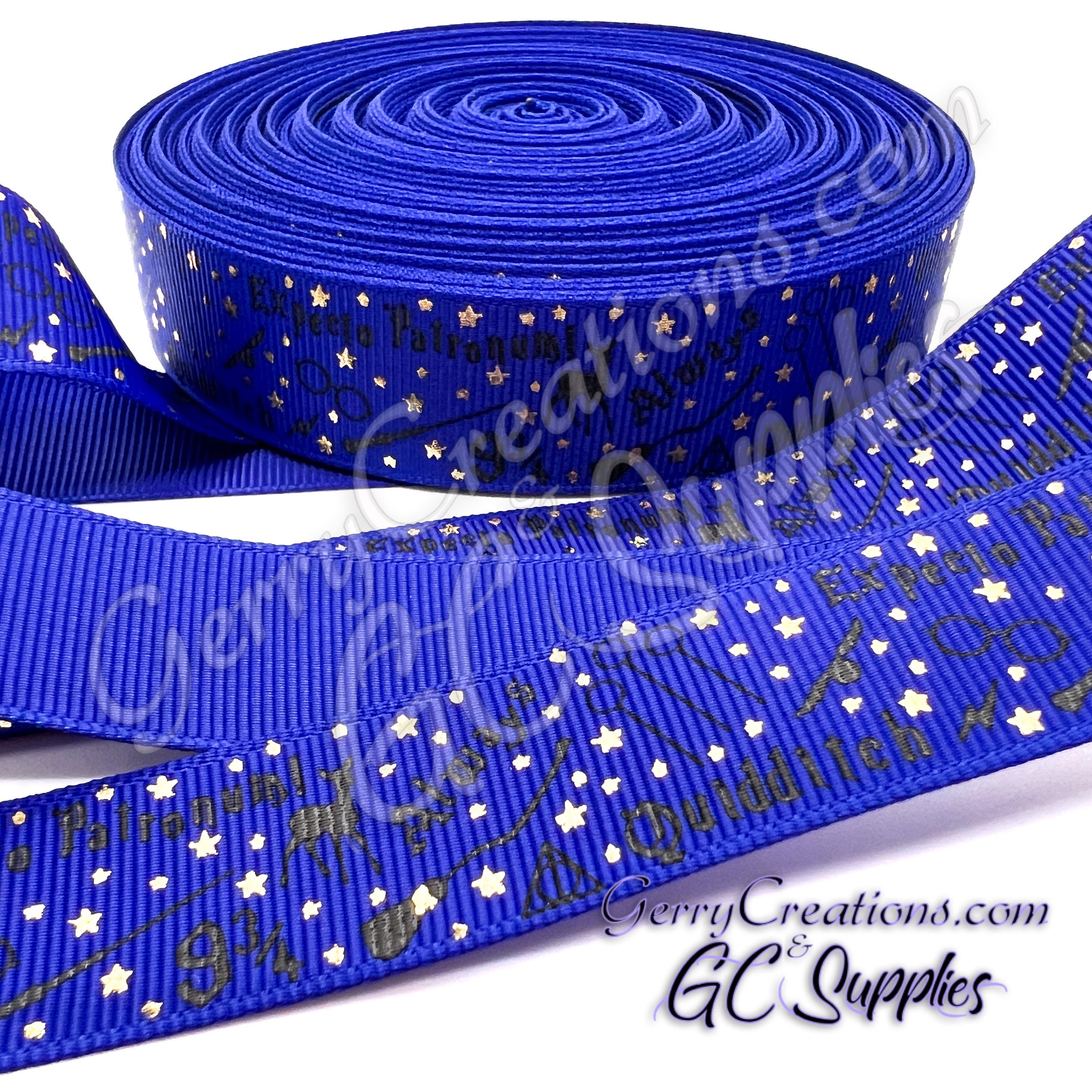 Wizard Games - USDR Grosgrain Ribbon 7/8” House Colors With Games and ...