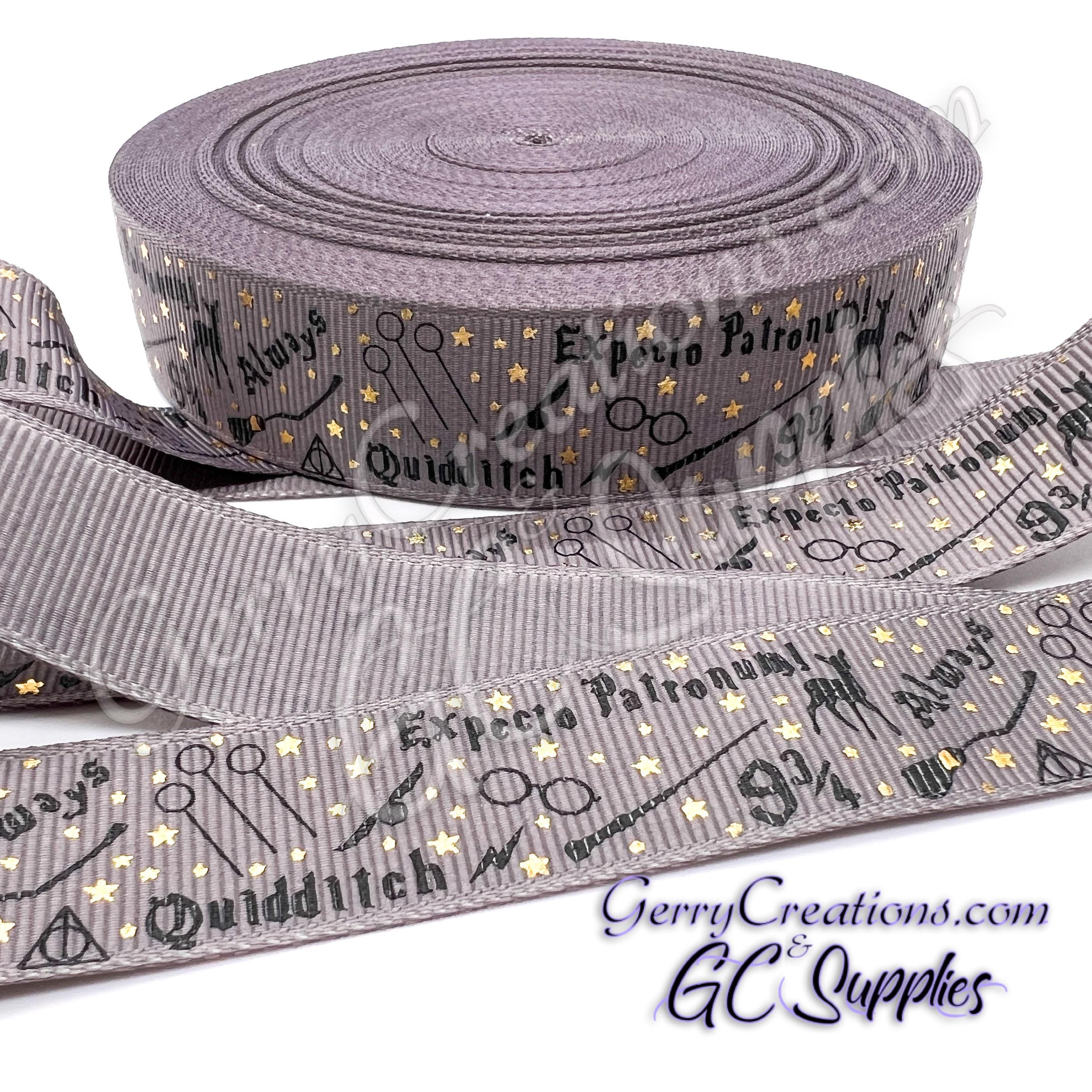 Wizard Games - USDR Grosgrain Ribbon 7/8” House Colors With Games and ...
