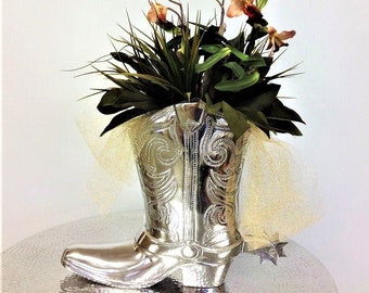 Cowboy Boot Decor Etsy