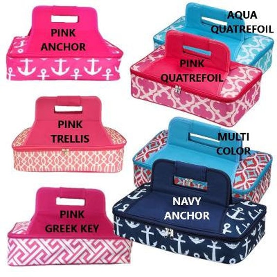 monogrammed casserole carrier