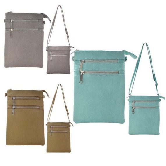 Small Vegan Leather Crossbody Bag Etsy