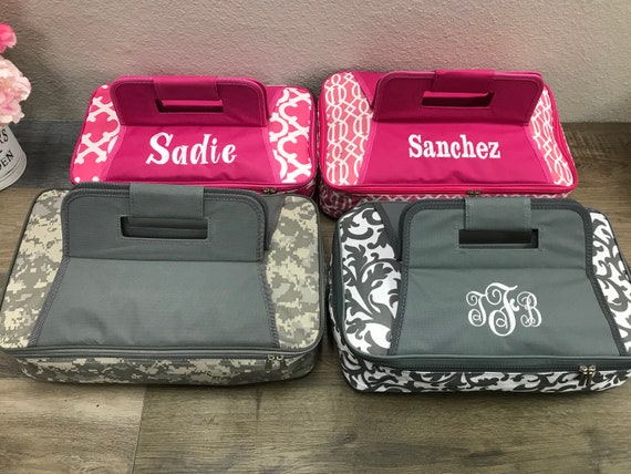 monogrammed casserole carrier