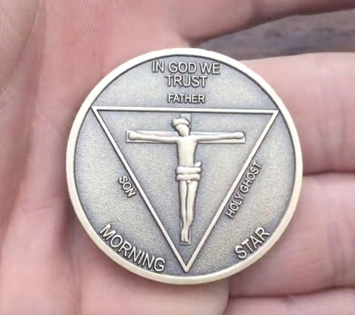 Best Seller Lucifer Coin Solid 925 Sterling Silver Coin Etsy