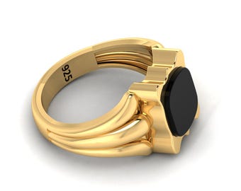 Luca Changretta Ring Peaky Blinders Gold Plated 925 Sterling