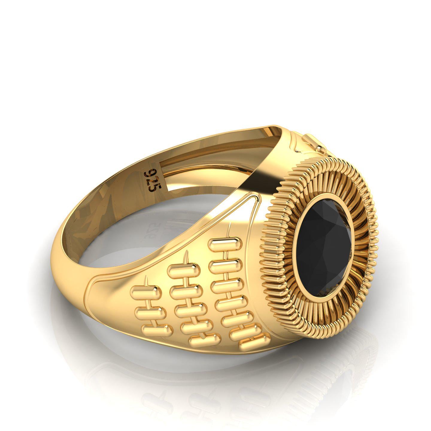 Luca Changretta Ring - Peaky Blinders Gold Plated 925 Sterling