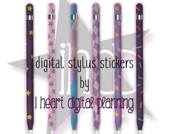 Spring Celebration Set 1 Digital Stylus Stickers, Decorated Digital Stylus PNG, Digital Planner Accessories, Digital Planning Stylus Clipart