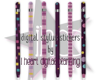 Spring Celebration Set 2 Digital Stylus Stickers, Decorated Digital Stylus PNG, Digital Planner Accessories, Digital Planning Stylus Clipart