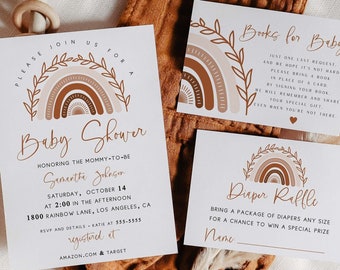 Rust Baby Shower Etsy