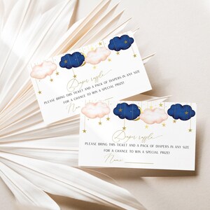Luierloterijticket, gender Reveal luierloterijticket, Twinkle Twinkle Little Star luierloterij, DIRECT DOWNLOADEN |  GNTTLS