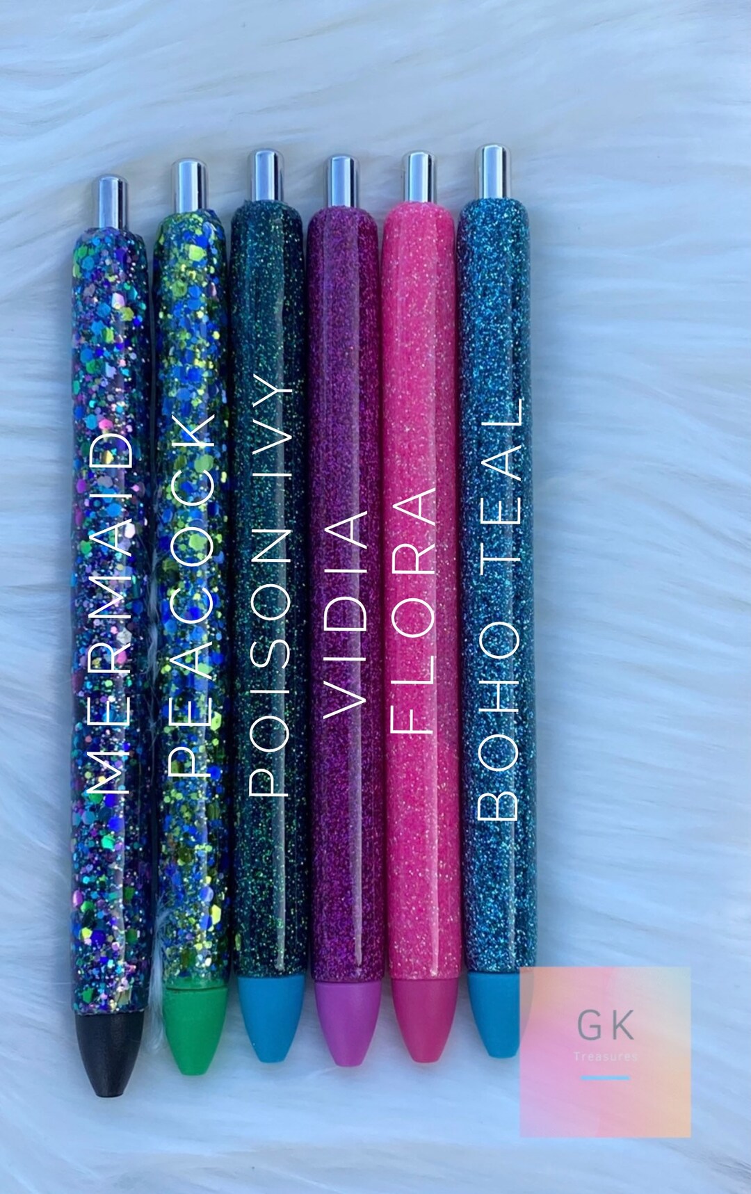 Glitter Ink Gel Pens - Etsy