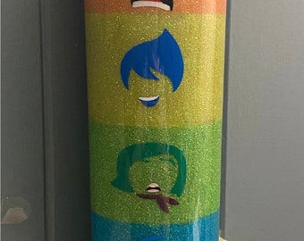 Inside Out Tumbler - Etsy