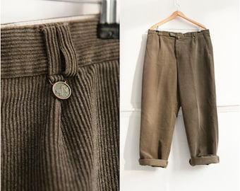 baggy corduroy trousers mens