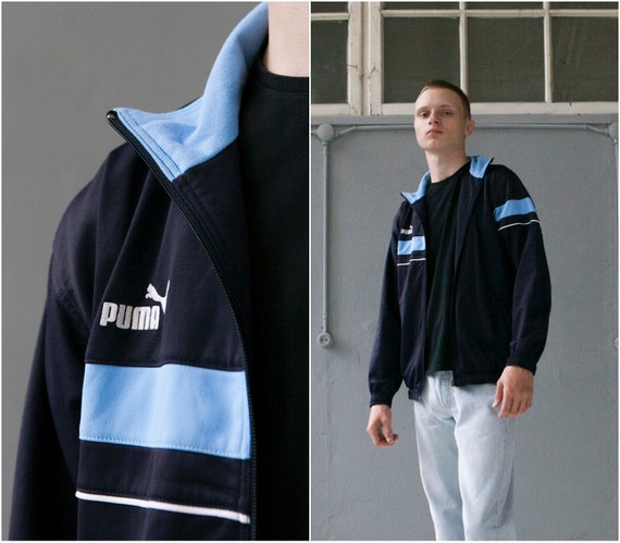 puma striped jacket