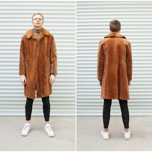 Brown teddy coat Etsy France