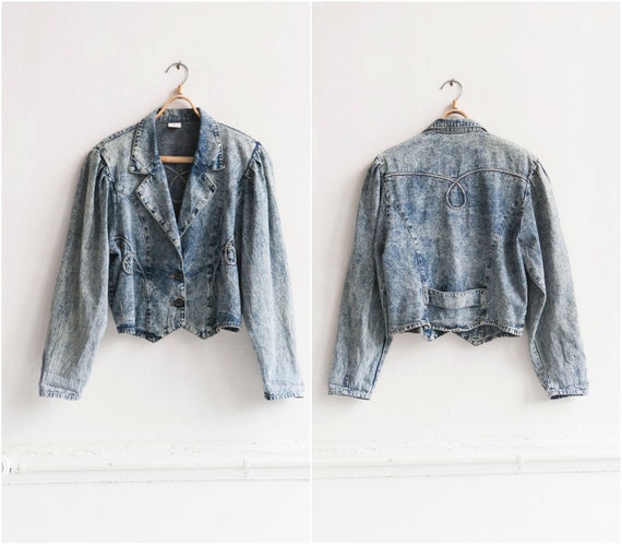 80s denim jacket womens