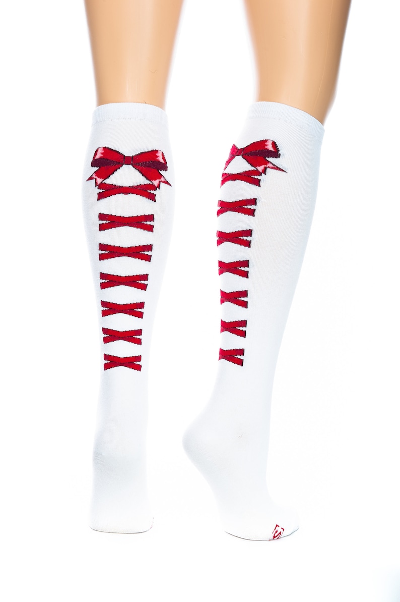 The Shizknits Laced up Women's Funky Knee High Socks Etsy