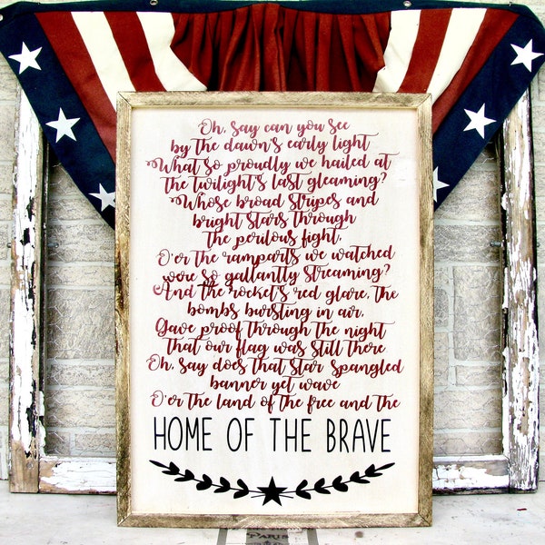 The National Anthem - Etsy