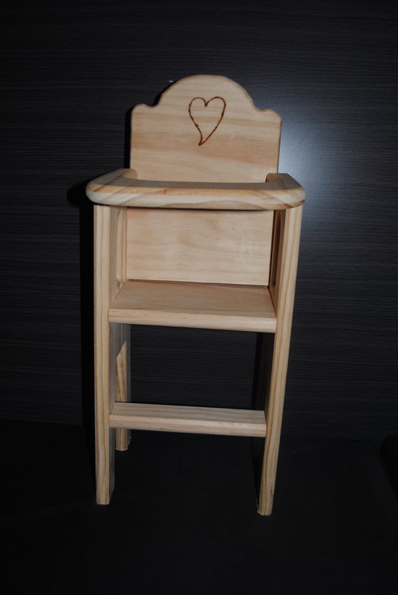 wooden baby doll