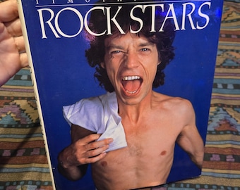 Vintage Rock Stars Book by Timothy White - Music Legend Coffee Table Book