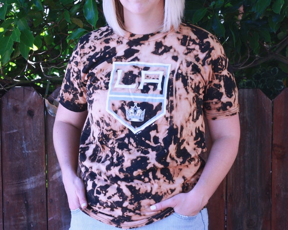 la kings purple t shirt