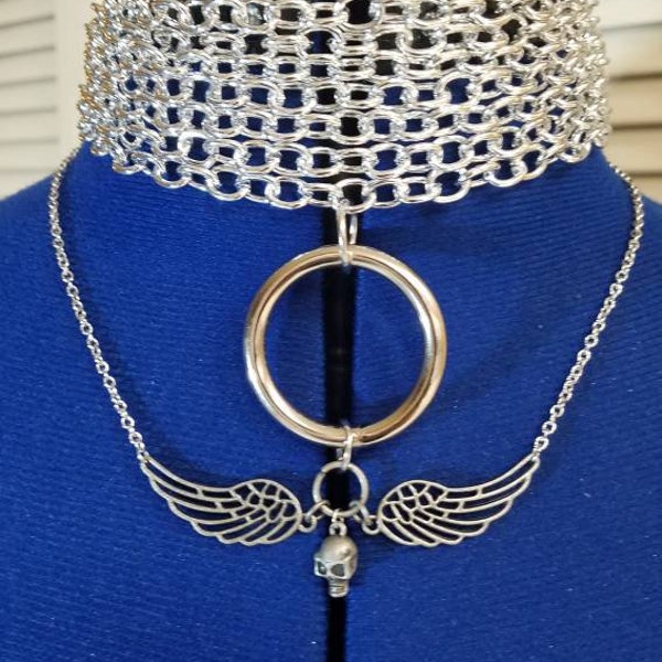 Angel of Death chain Choker collar.