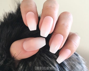 Ombre Nails Etsy