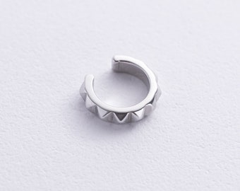 MANCHETTE D'OREILLES EN ARGENT, bijou d'oreille tendance, manchette d'oreilles sensibles, boucle d'oreille élégante, cadeau de manchette d'oreille léger et minimaliste pour femme