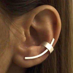Ear wrap crawler 2024 hook earrings etsy