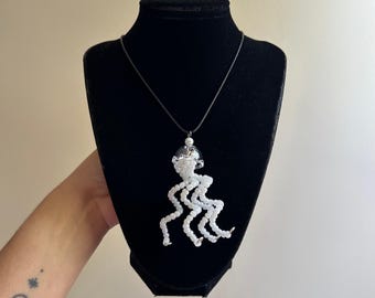 Beaded Jellyfish Necklace