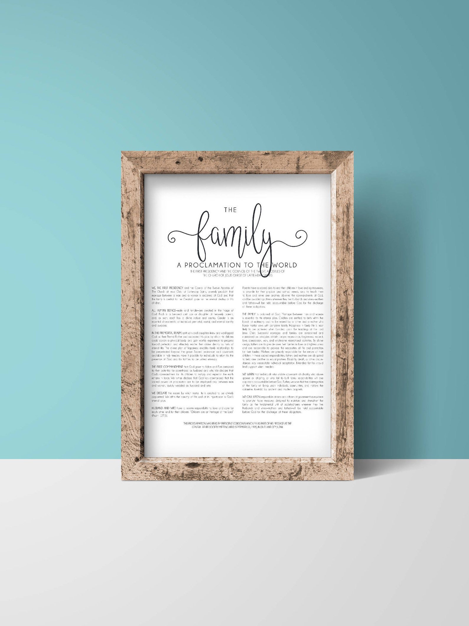 LDS Prints Set of 3 the Living Christ the Family - Etsy