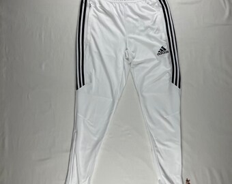 adidas joggers white