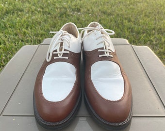 old school golf shoes