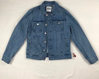 tommy hilfiger denim jacket mens vintage