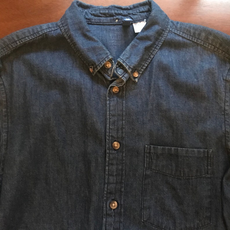 Men/'s Small Jean shirt Divided