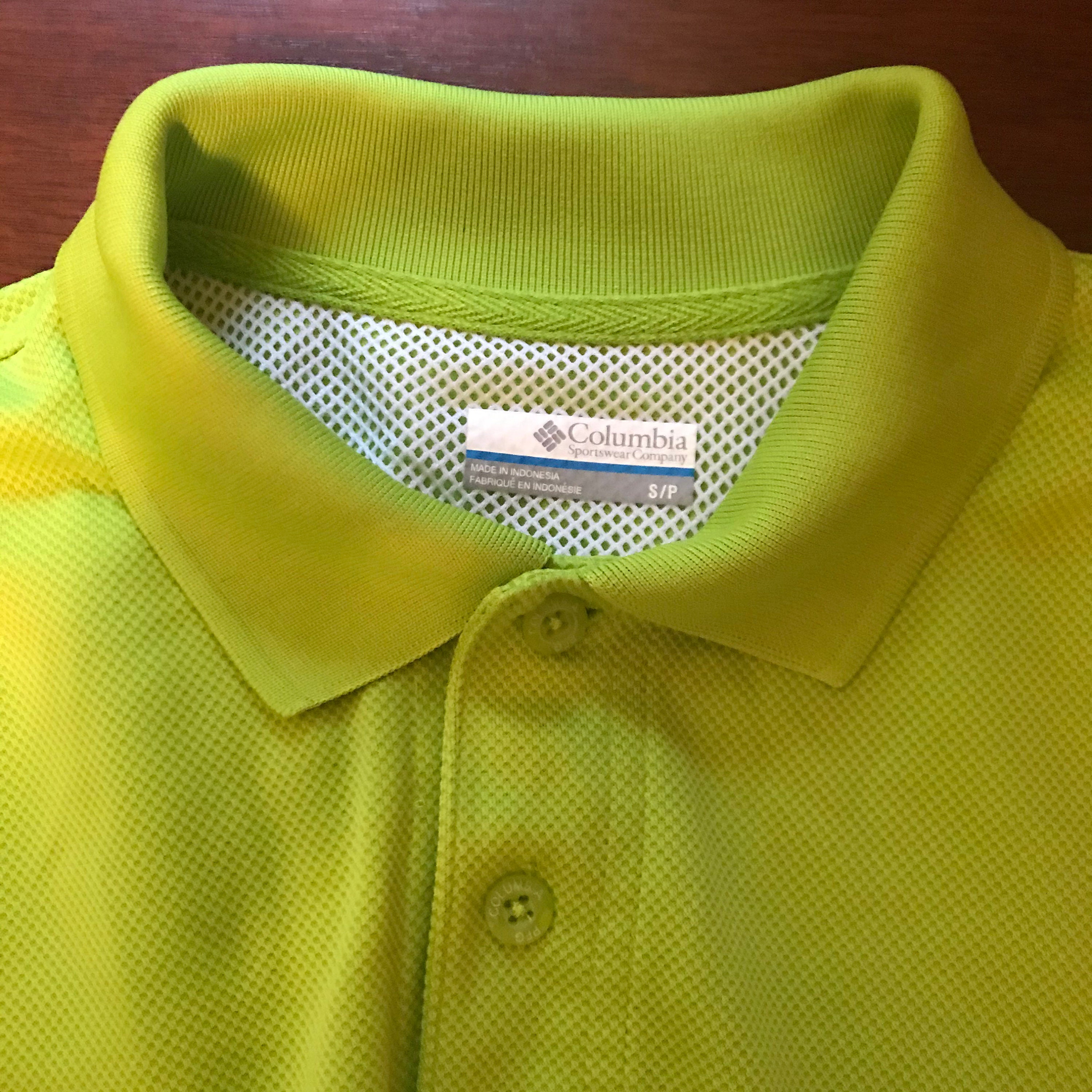 Green Polo Short Sleeve Collared Shirt Mens Small Etsy